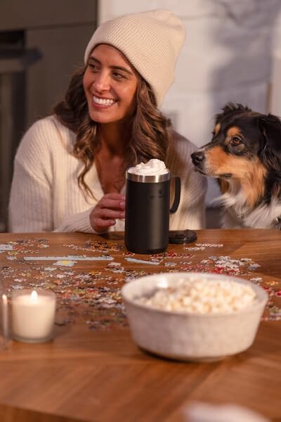 STANLEY Everyday Camp Mug - Insulated Stainless Steel Coffee Mug with Drink Through Lid | BPA-Free