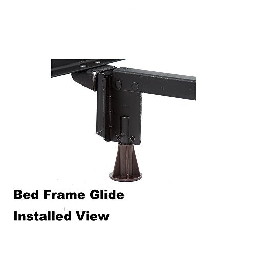 Heavy Duty Bed Frame Feet Replacement Glides - Set of 6