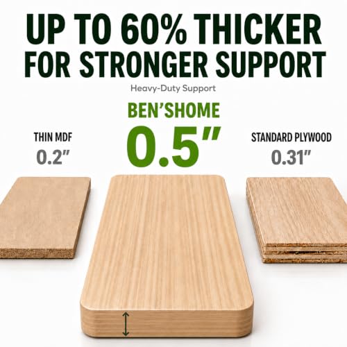 Solid Wood Couch Cushion Support Board for Sagging Sofas (58-67" x 19.7")