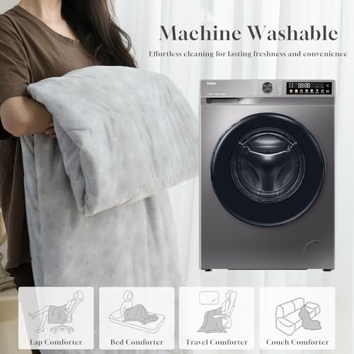 Cooling Comforter - Japanese Q-Max 0.45 Dual-Sided Blanket, Queen 90" x 90"