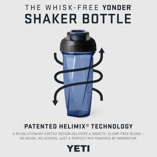 Protein Shaker Bottle 27oz Portable Vortex Blender Cup Charcoal