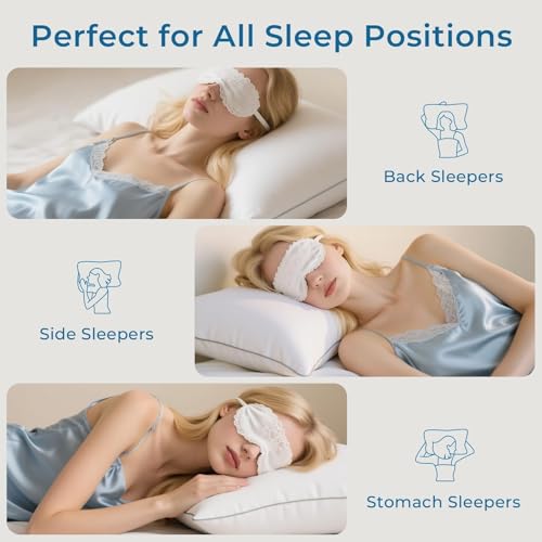 Sasttie Queen Size Bed Pillows Set of 2 - Down Alternative Hotel Quality