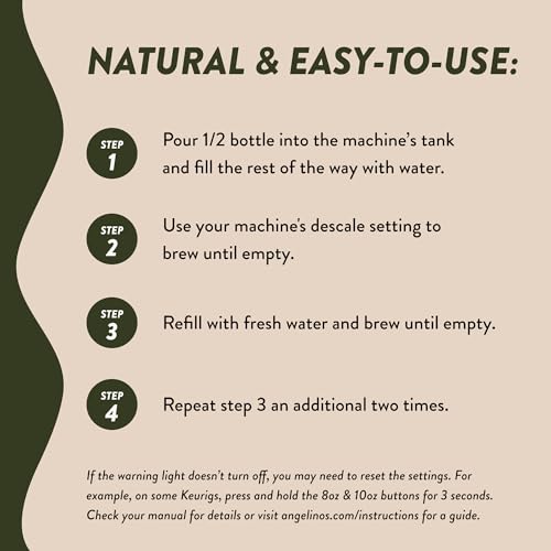 Universal Coffee Machine Descaling Solution & Limescale Remover (2 Uses)