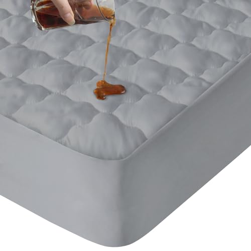 Twin XL Mattress Protector Pad - Waterproof & Cooling, Fits Up to 14"