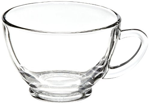 6-Ounce Glass Punch Cups, Durable Dessert and Drink Mugs, Set of 36