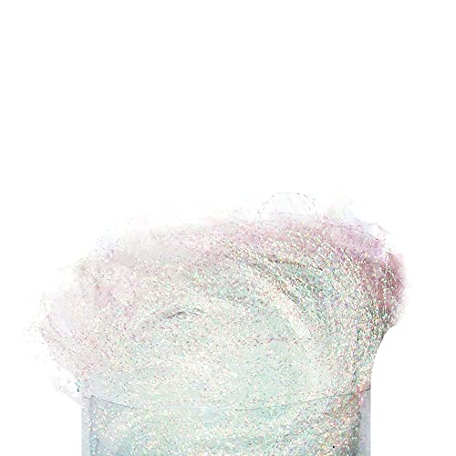 Iridescent Angel Hair Christmas Tree Tinsel Strands (15g PVC)