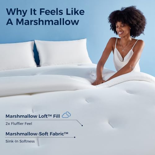 Cloud Comforter Queen - Ultra Fluffy Down Alternative Duvet