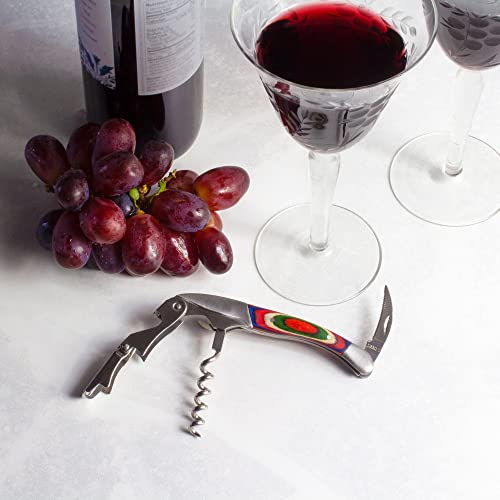 Totally Bamboo Marrakesh Collection Waiter's Friend Wine Opener with Corkscrew & Bottle Opener - Bottle Opener Variation