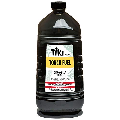 Citronella Torch Fuel - 1 Gallon (128 oz) Easy Pour for Outdoor Torches