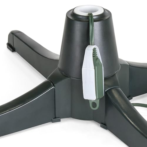 360-Degree Rotating Christmas Tree Stand for Artificial Trees up to 7.5ft