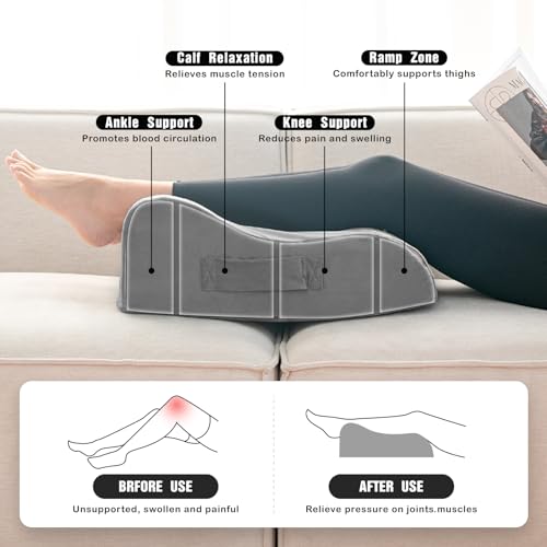 Memory Foam Leg Elevation Pillow for Surgery Recovery