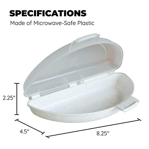 Microwave Omelet Maker, Nonstick 3-Egg Breakfast Cooker, BPA-Free