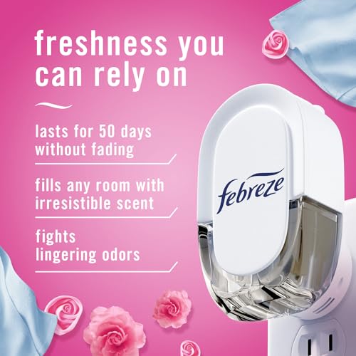 Plug-In Scented Oil Air Freshener Starter Kit - Warmer & 2 Refills