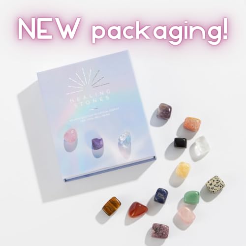 Healing Crystal Stone Set of 12 – Pocket-Sized Polished Gemstones