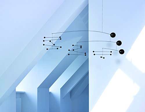 Symphony in 3 Movements Hanging Art Mobile - 26-Inch Steel Design