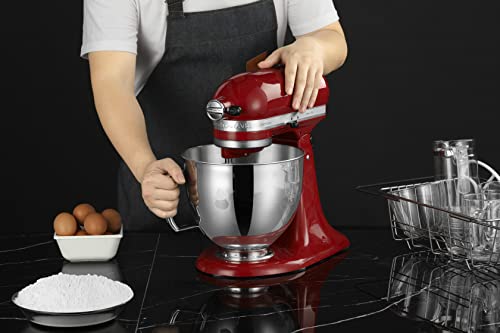 5-Quart Stainless Steel Mixer Bowl for Tilt-Head Stand Mixers