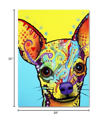 Trademark Fine Art Chihuahua Artwork by Dean Russo, 26 by 32-Inch