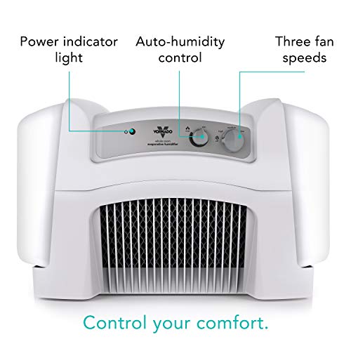Vornado Evap40 Large Room Evaporative Humidifier 4-Gallon Dual Tank