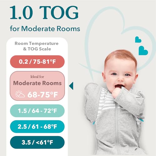 Love to Dream Swaddle UP Baby Sleep Sack - Small 8-13 lbs Gray