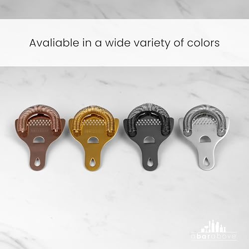 A Bar Above Premium Stainless Steel Hawthorne Cocktail Strainer - 1 Pack