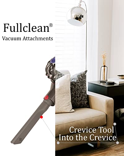 Fullclean Crevice Tool Attachment for Dyson Cordless Vacuum V15 V12 V11 V10 V8
