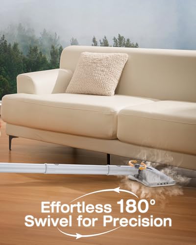 LABIGO 10-in-1 Steam Mop & Detachable Handheld Steam Cleaner for Multi-Surface