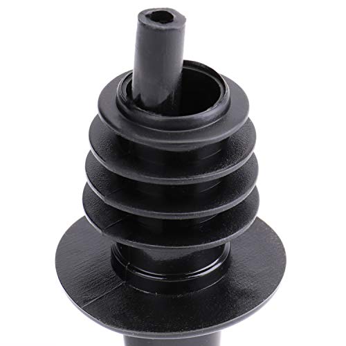 Hedume 50 Pack Liquor Bottle Pourers - Free Flow Spouts for Bars & Restaurants