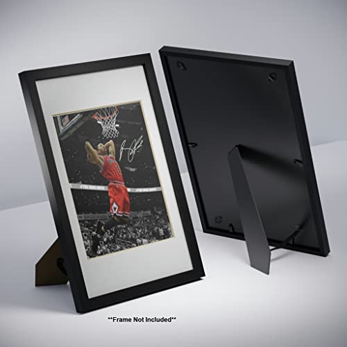 Derrick Rose Autographed Wall Art - High-Quality Signed Photo Print for Home Decor