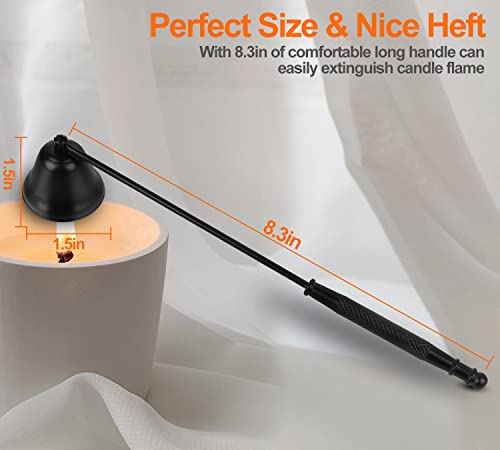 Candle Snuffer with Long Handle – Stainless Steel Flame Extinguisher