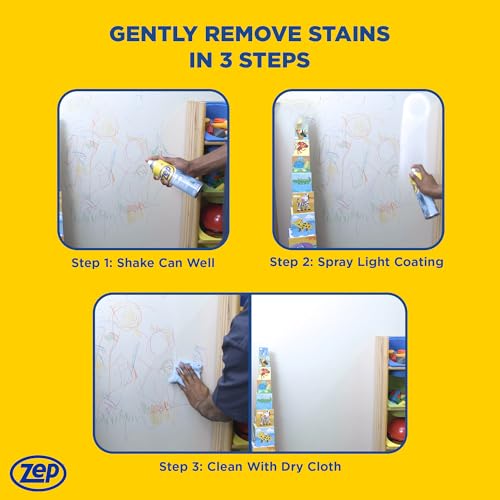 Zep Foaming Wall Cleaner 18 oz Scuff and Stain Remover for Painted Surfaces
