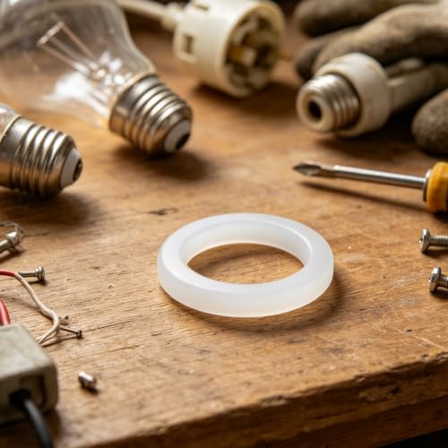 2pcs Silicone Light Bulb Aroma Diffuser Ring for Lamp Socket Setup