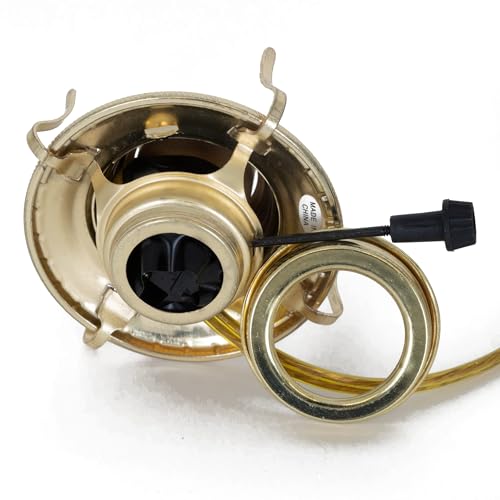 Oil Lamp to Electric Conversion Kit - #2 Set with 6ft Cord