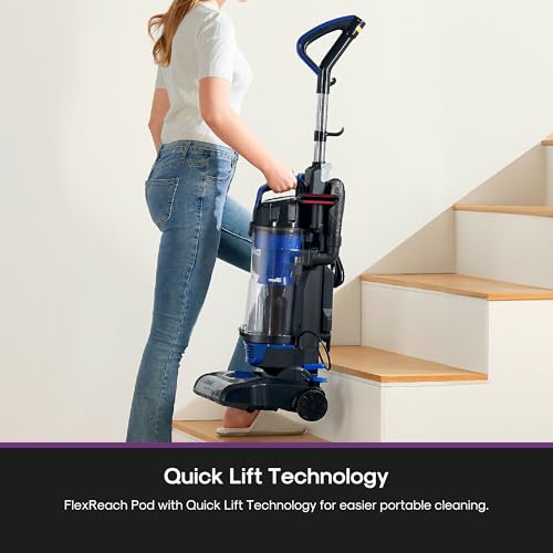 Eureka PowerSpeed Lightweight Upright Vacuum Cleaner for Carpet and Hard Floor