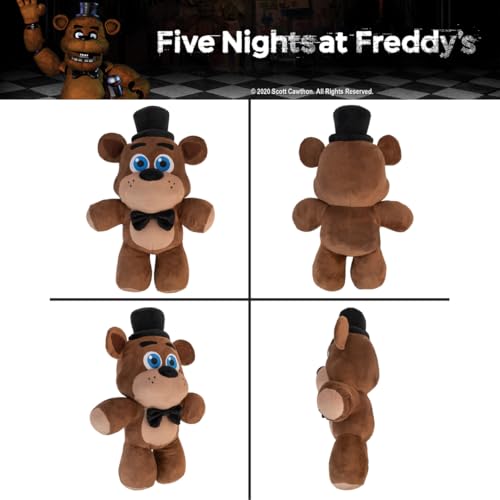 Five Nights at Freddy's Freddy Fazbear Plush Cuddle Pillow Buddy, 20"
