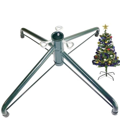 Folding Metal Christmas Tree Stand for 4 to 6 Ft Artificial Trees