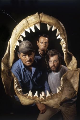 Jaws 1975 Movie Poster 12x18 Inch Archival Wall Art Print