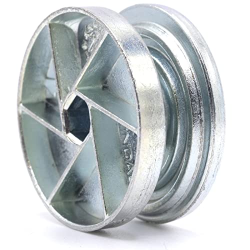 35mm Bed Frame Cam Lock Wheels - Spiral Furniture Connectors (Pack of 4)