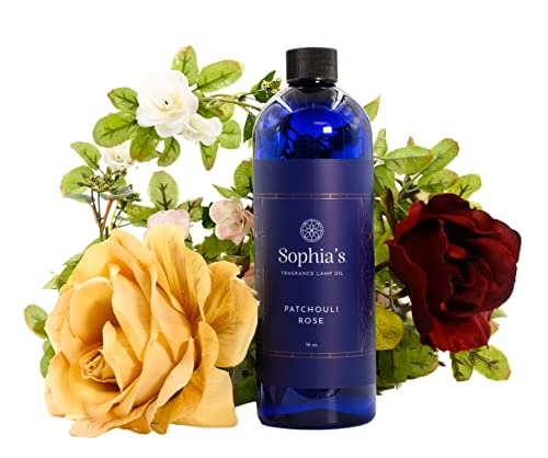 Patchouli Rose Fragrance Lamp Oil Refills - 16 Fl. Oz.