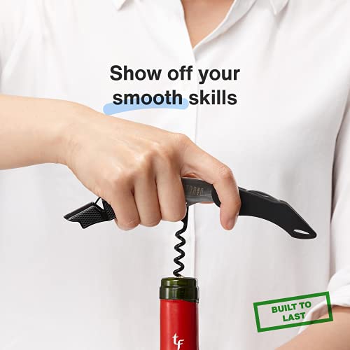 Vintorio Professional Waiter’s Corkscrew Set - Wine & Beer Opener with Foil Cutter