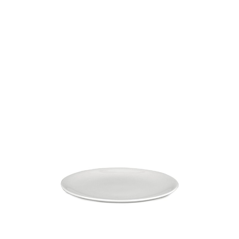 Alessi AGV29/5 All Time - Dessert Side Plate, Bone China, White, Set of 4