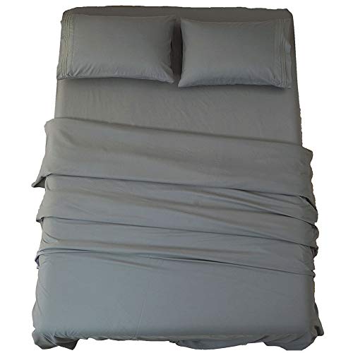 SONORO KATE 4-Piece Queen Bed Sheet Set - 16-Inch Deep Pocket Microfiber