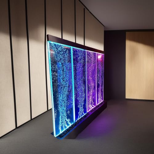 72-Inch x 80-Inch LED Bubble Wall Fountain with Remote Control