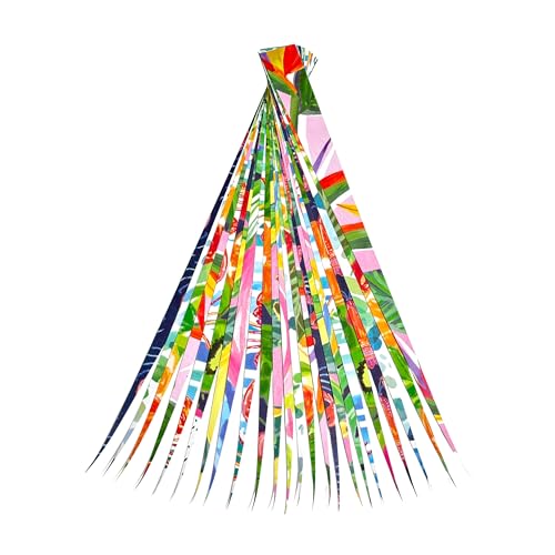 Triangle Paper Strips for Bead Making - 72 Pack Multi-Size Craft Paper