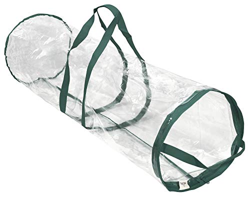 Clear PVC Christmas Wrapping Paper Storage Bag 40 Inch Roll Organizer