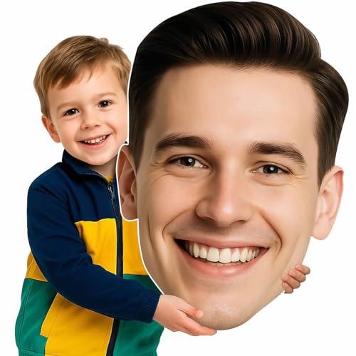 Custom Big Head Cutout on a Stick - Personalized Giant Photo Sign