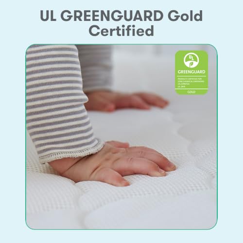 Newton Baby Breathable Washable Crib & Toddler Mattress - White