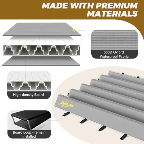 Queen Sleeper Sofa Support Board - 54"x64" Foldable Couch Bed Bar Shield