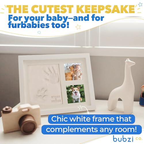 Baby Handprint and Footprint Keepsake Kit with Air-Dry Clay