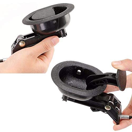 Universal Recliner Release Pull Handle with Cable - 4.9" Exposed Cable