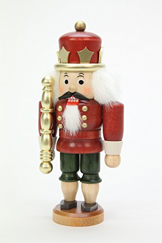 German Christian Ulbricht Nutcracker King 17cm Christmas Decor Handcrafted in Germany